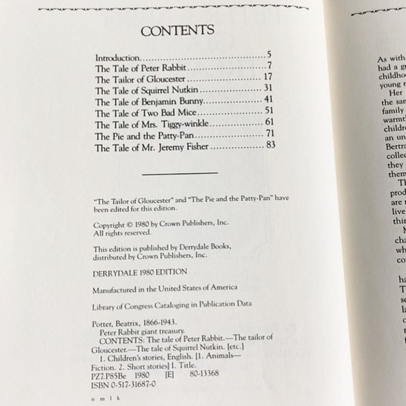 Peter Rabbit Beatrix Potter Storybook and Wedgwood Bowl - Picture 5 of 7